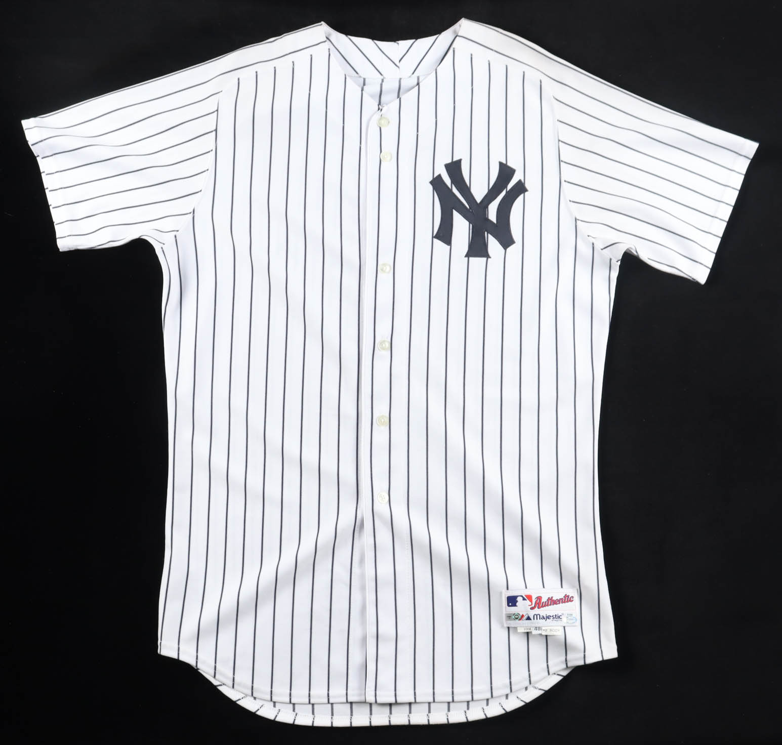 Todd Linden Game-Used 2009 Yankees Majestic Authentic Spring Training Jersey (MLB & Steiner) at PristineAuction.com Todd Linden Game-Used 2009 Yankees Majestic Authentic Spring Training Jersey (MLB & Steiner) at PristineAuction.com