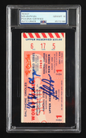 Nolan Ryan Signed 1969 Original World Series Game Ticket Inscribed "69 W.S. Champs" (PSA Auto Gem MT 10) at PristineAuction.com