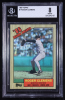 Roger Clemens 1987 Topps #1 (BGS 8) at PristineAuction.com