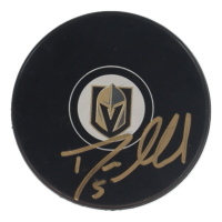 Deryk Engelland Signed Golden Knights Logo Hockey Puck (Beckett) at PristineAuction.com