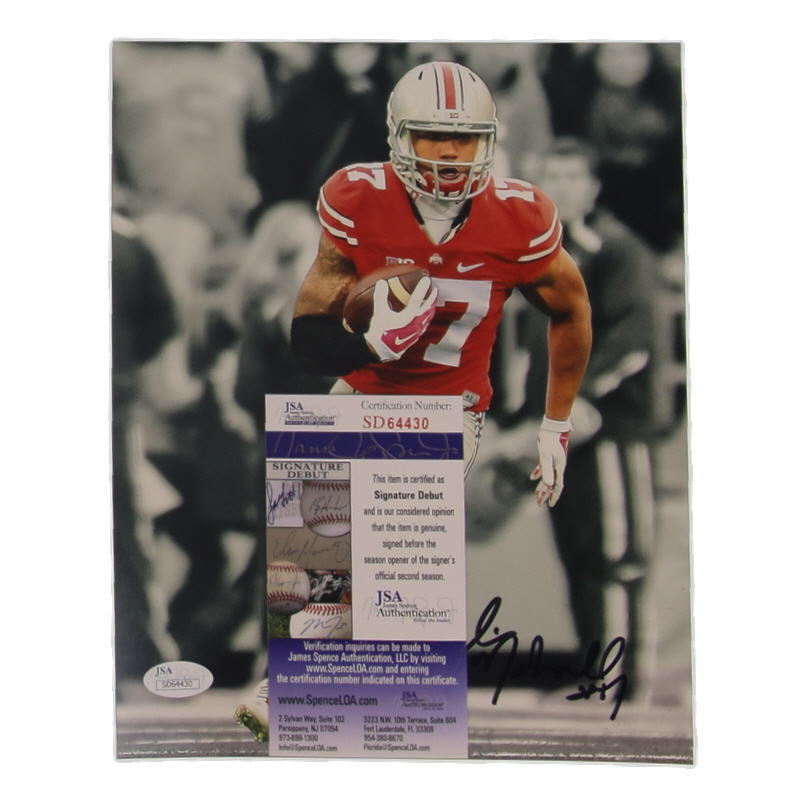Jalin Marshall Signed Ohio State Buckeyes 8x10 Photo (JSA) at PristineAuction.com Jalin Marshall Signed Ohio State Buckeyes 8x10 Photo (JSA) at PristineAuction.com