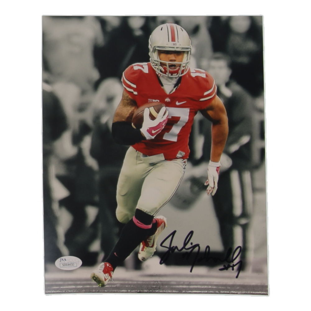 Jalin Marshall Signed Ohio State Buckeyes 8x10 Photo (JSA) at PristineAuction.com