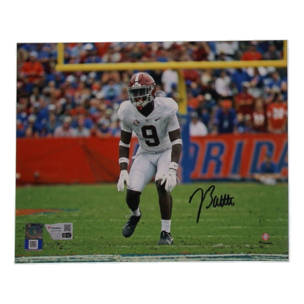 Jordan Battle Signed Alabama Crimson Tide 8x10 Photo (Fanatics) at PristineAuction.com