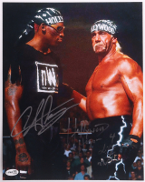 Dennis Rodman & Hulk Hogan Signed 11x14 Photo Inscribed "4 Life NWO" (JSA) at PristineAuction.com
