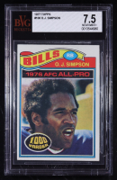 O.J. Simpson 1977 Topps #100 AP (BVG 7.5) at PristineAuction.com