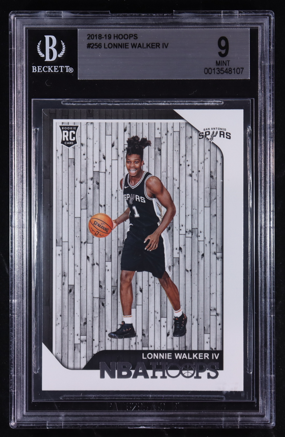 Lonnie Walker IV 2018-19 Hoops #256 RC (BGS 9) at PristineAuction.com Lonnie Walker IV 2018-19 Hoops #256 RC (BGS 9) at PristineAuction.com