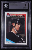 Wayne Gretzky 1991-92 Topps #224 LL (BGS 9) at PristineAuction.com