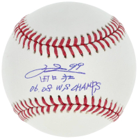 So Taguchi Signed OML Baseball Inscribed "'06 08 WS Champs" with Japanese Signature (Beckett) at PristineAuction.com