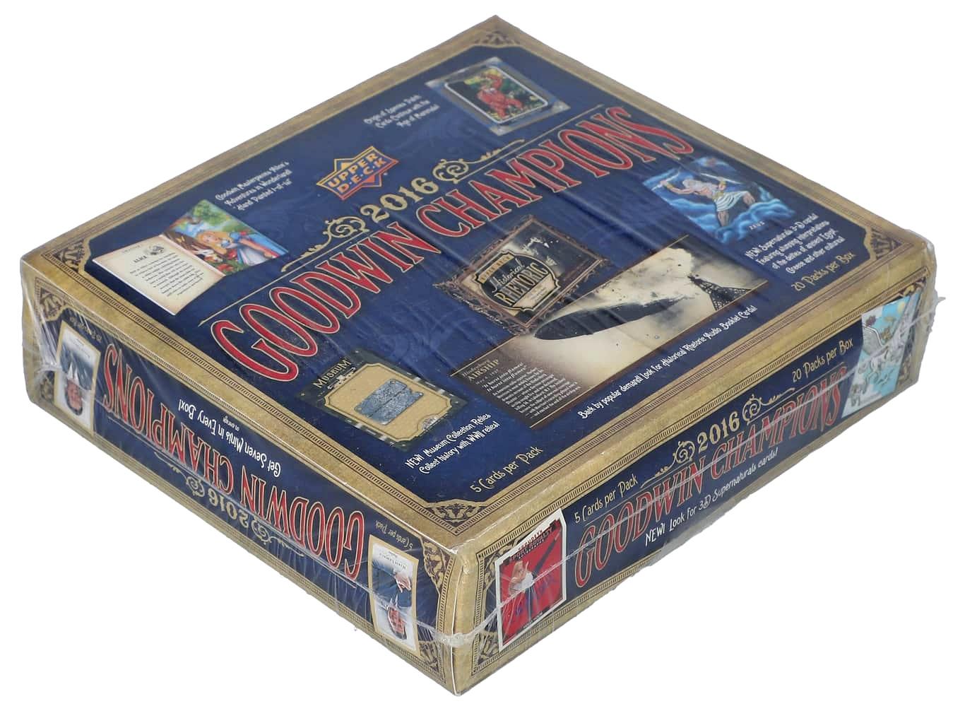 2016 Upper Deck Goodwin Champions Hobby Box with (20) Packs at PristineAuction.com 2016 Upper Deck Goodwin Champions Hobby Box with (20) Packs at PristineAuction.com
