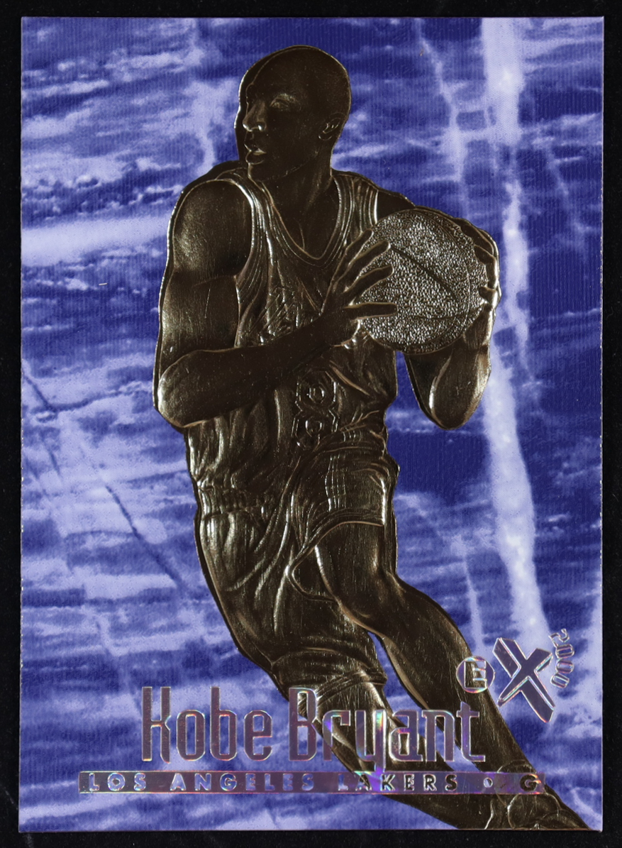 Kobe Bryant 1996-97 Skybox EX-2000 23KT Gold Card Blue Sky #NNO RC at PristineAuction.com Kobe Bryant 1996-97 Skybox EX-2000 23KT Gold Card Blue Sky #NNO RC at PristineAuction.com