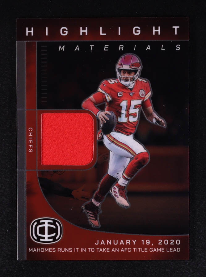 Patrick Mahomes II 2025 Panini Authentically Mahomes Highlight Materials #1 at PristineAuction.com Patrick Mahomes II 2025 Panini Authentically Mahomes Highlight Materials #1 at PristineAuction.com