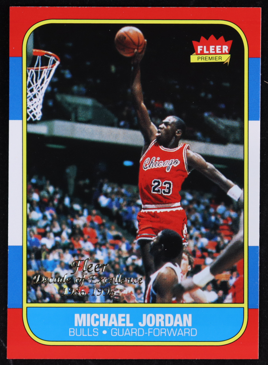 Michael Jordan 1996-97 Fleer Decade of Excellence #4 at PristineAuction.com Michael Jordan 1996-97 Fleer Decade of Excellence #4 at PristineAuction.com
