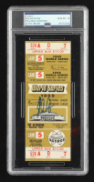Nolan Ryan Signed 1969 Original World Series Game Ticket (PSA Auto 10) at PristineAuction.com