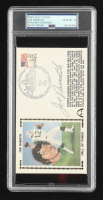 Joe Namath Signed "Hall of Famer" 1985 FDC Envelope (PSA Auto Grade 10) at PristineAuction.com