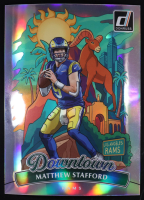 Matthew Stafford 2025 Donruss Downtown! Oversize #6 at PristineAuction.com