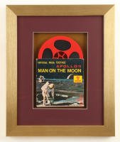 Apollo 11 "Man on the Moon" Original 8mm Film Custom Framed Shadowbox Display at PristineAuction.com