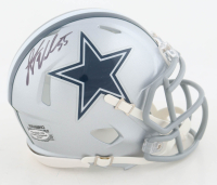 Leighton Vander Esch Signed Cowboys Speed Mini Helmet (Playball Ink) at PristineAuction.com