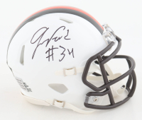 Jerome Ford Signed Browns 2023 Alternate Speed Mini Helmet (Playball Ink) at PristineAuction.com