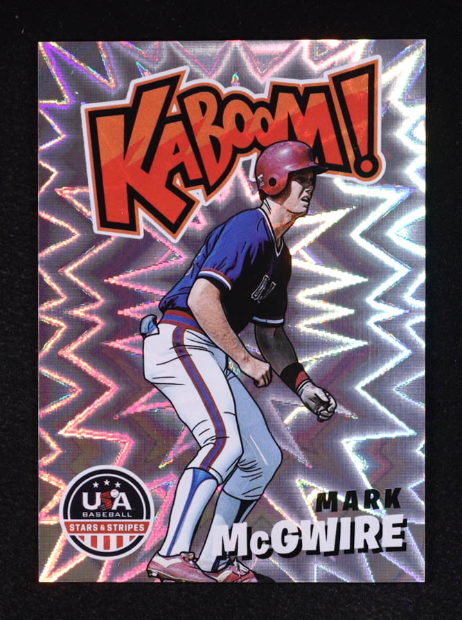 Mark McGwire 2025 USA Baseball Stars and Stripes Kaboom! #5 at PristineAuction.com Mark McGwire 2025 USA Baseball Stars and Stripes Kaboom! #5 at PristineAuction.com