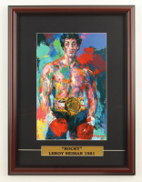 LeRoy Neiman "Rocky" Custom Framed Print Display with Title Plaque at PristineAuction.com