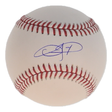 Dexter Fowler Signed OML Baseball (Schwartz) at PristineAuction.com Dexter Fowler Signed OML Baseball (Schwartz) at PristineAuction.com