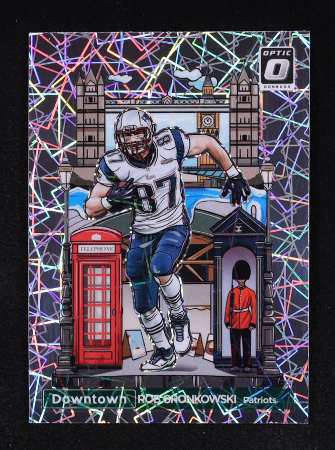 Rob Gronkowski 2023 Donruss Optic Downtown International #2 at PristineAuction.com Rob Gronkowski 2023 Donruss Optic Downtown International #2 at PristineAuction.com