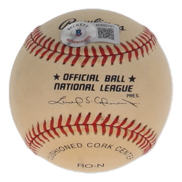 Luis Gonzalez Signed ONL Baseball (Beckett) at PristineAuction.com Luis Gonzalez Signed ONL Baseball (Beckett) at PristineAuction.com