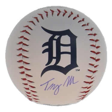 Troy Melton Signed OML Tigers Logo Baseball (Wilder) at PristineAuction.com Troy Melton Signed OML Tigers Logo Baseball (Wilder) at PristineAuction.com