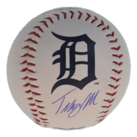 Troy Melton Signed OML Tigers Logo Baseball (Wilder) at PristineAuction.com
