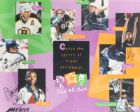 Fleet All-Stars | 18x22 Poster Signed by (4) with Derek Jeter, Rebecca Lobo (Beckett) at PristineAuction.com