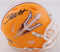 Cam Skattebo Signed Arizona State Sun Devils Speed Mini Helmet (JSA) at PristineAuction.com