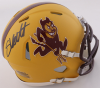 Cam Skattebo Signed Arizona State Sun Devils Speed Mini Helmet (JSA) at PristineAuction.com