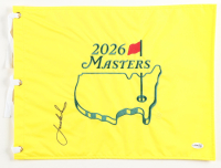Jordan Spieth Signed 2026 Masters Tournament Golf Pin Flag (JSA) at PristineAuction.com