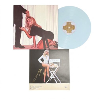 Sabrina Carpenter Signed "Man's Best Friend" Vinyl Record Insert (PSA) at PristineAuction.com