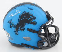 Sam LaPorta Signed Lions Rave Alternate Speed Mini Helmet (Beckett) at PristineAuction.com