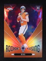 Bo Nix 2024 Panini Phoenix Rookie Rising Orange #47 RC at PristineAuction.com