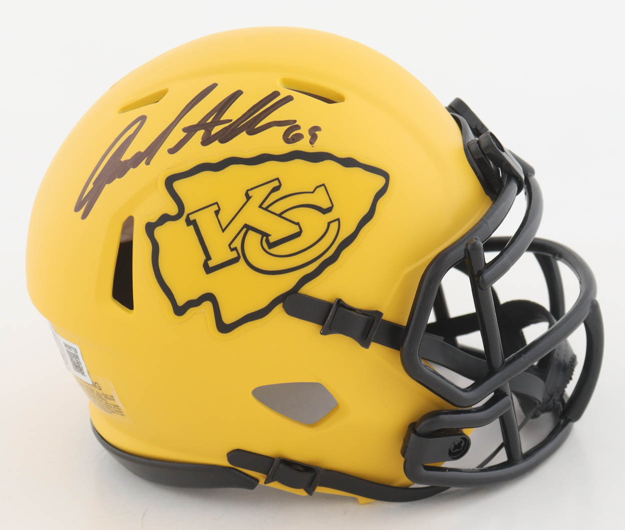 Jared Allen Signed Chiefs Rave Alternate Speed Mini Helmet (Beckett) at PristineAuction.com Jared Allen Signed Chiefs Rave Alternate Speed Mini Helmet (Beckett) at PristineAuction.com