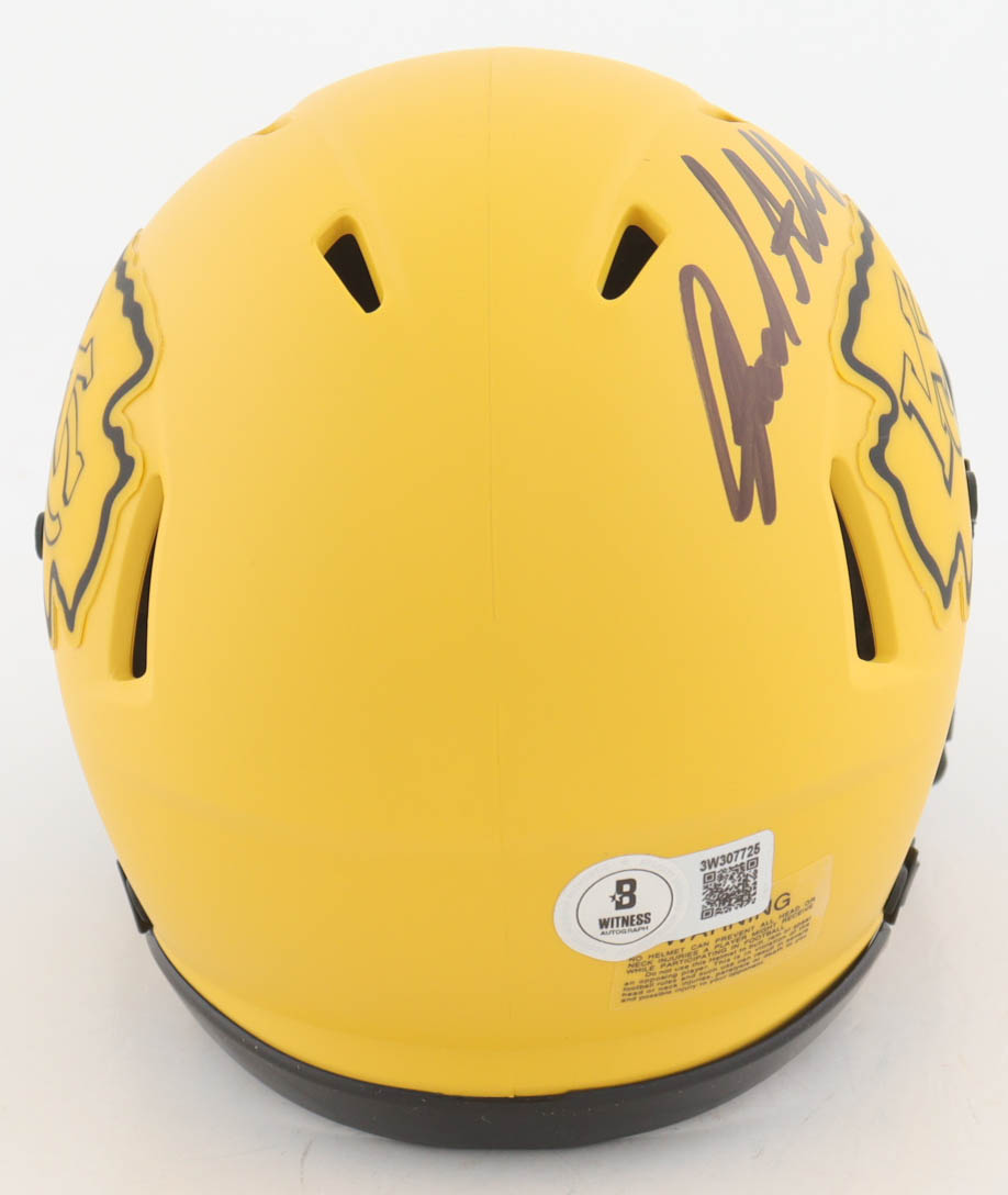 Jared Allen Signed Chiefs Rave Alternate Speed Mini Helmet (Beckett) at PristineAuction.com Jared Allen Signed Chiefs Rave Alternate Speed Mini Helmet (Beckett) at PristineAuction.com