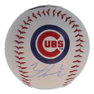 Nico Hoerner Signed OML Cubs Logo Baseball (SWAU) at PristineAuction.com Nico Hoerner Signed OML Cubs Logo Baseball (SWAU) at PristineAuction.com
