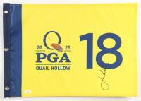 Jordan Spieth Signed 2025 PGA Championship Golf Pin Flag (JSA) at PristineAuction.com