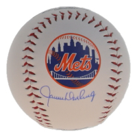 Ron Darling Signed OML Mets Logo Baseball (Wilder) at PristineAuction.com