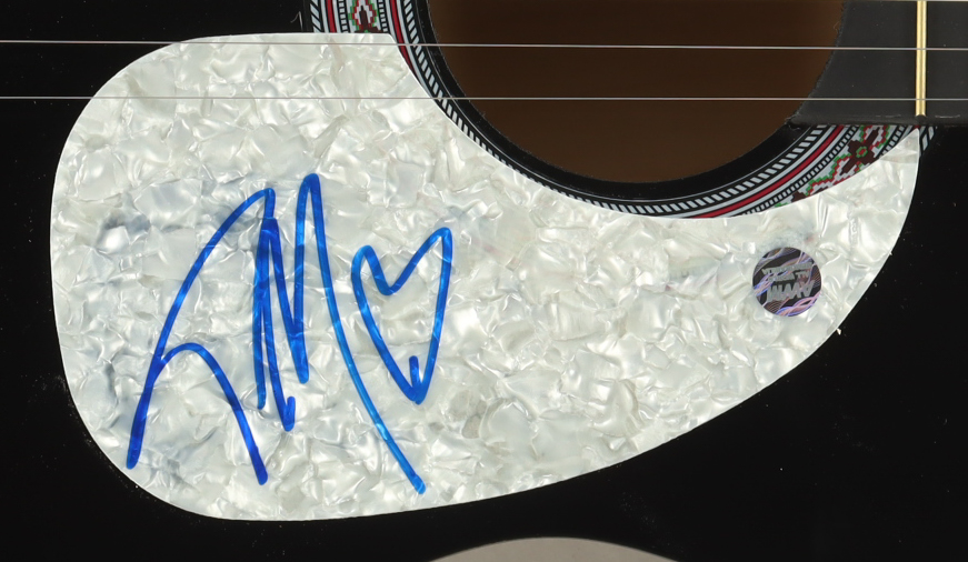 Post Malone Signed 38" Acoustic Guitar (AWM) at PristineAuction.com Post Malone Signed 38" Acoustic Guitar (AWM) at PristineAuction.com