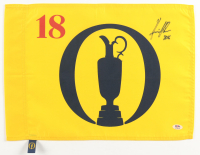 Henrik Stenson Signed British Open Undated Golf Pin Flag Inscribed "2016" (PSA) at PristineAuction.com