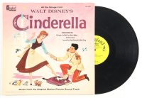 "Cinderella" 1963 Soundtrack Vinyl Record Album at PristineAuction.com