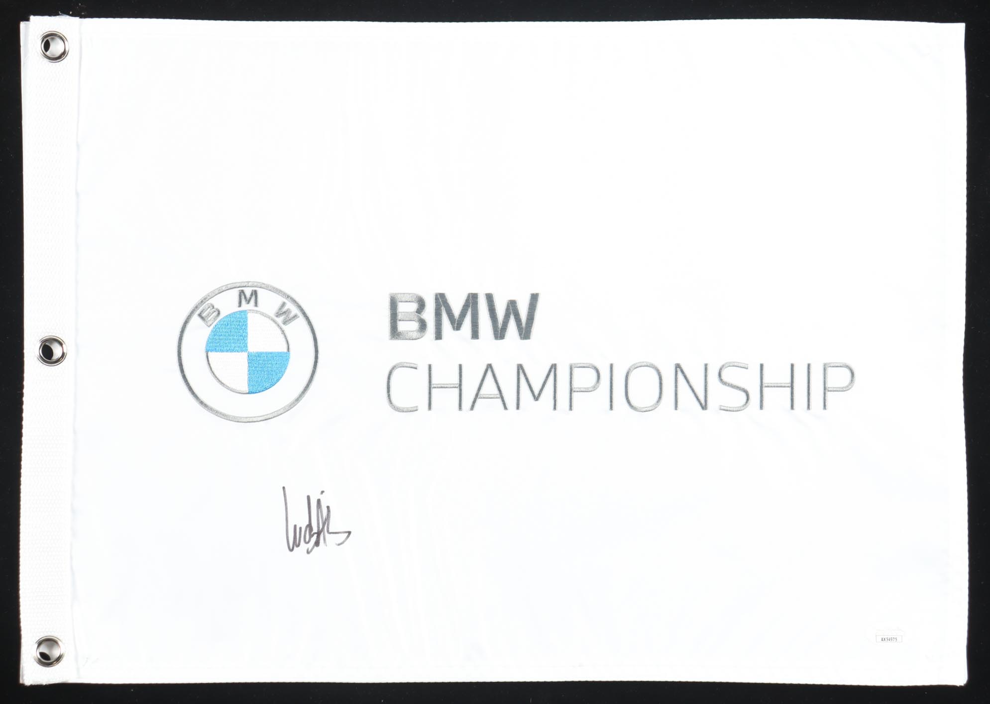 Ludvig Aberg Signed BMW Championship Golf Pin Flag (JSA) at PristineAuction.com Ludvig Aberg Signed BMW Championship Golf Pin Flag (JSA) at PristineAuction.com