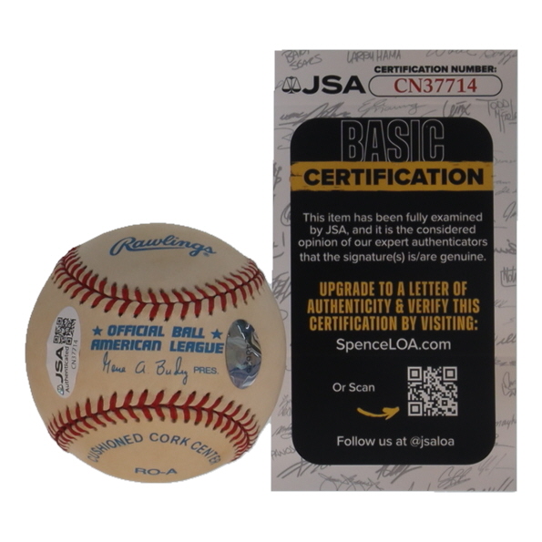 Harmon Killebrew Signed OAL Baseball Inscribed "573 HR's" (JSA) at PristineAuction.com Harmon Killebrew Signed OAL Baseball Inscribed "573 HR's" (JSA) at PristineAuction.com