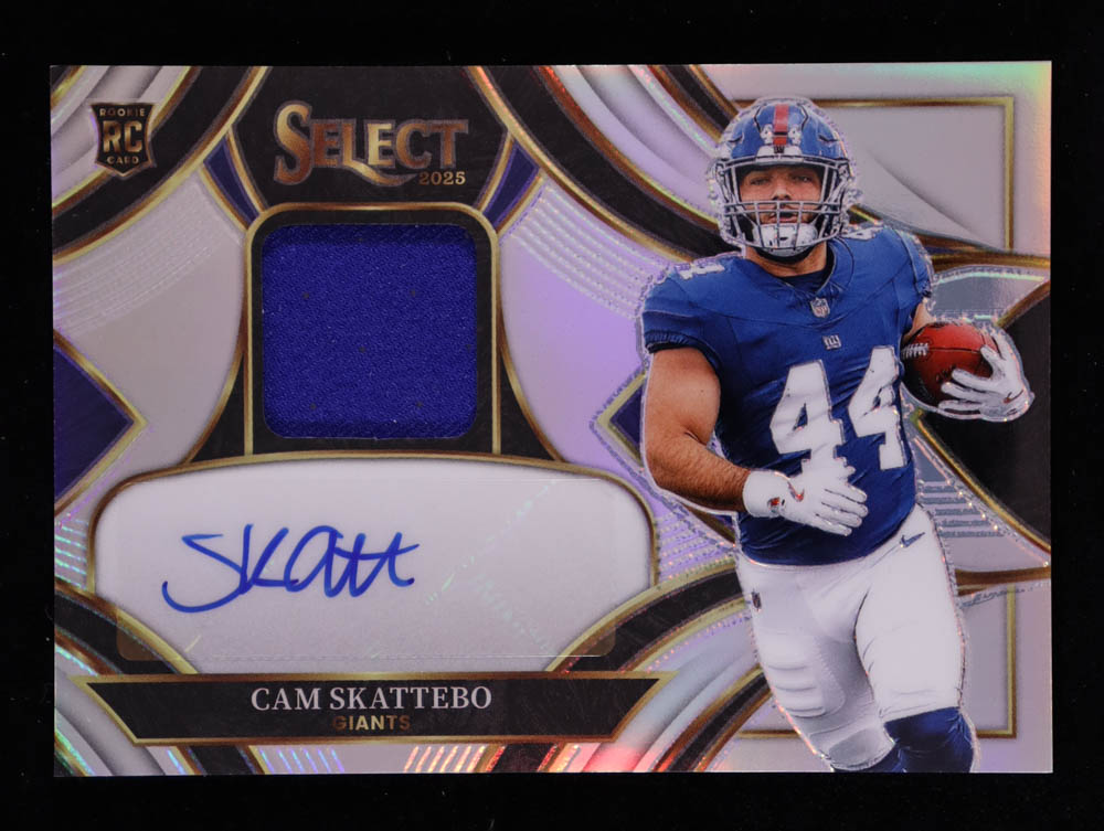 Cam Skattebo 2025 Select Rookie Signature Memorabilia Prizm #39 RC #158/249 at PristineAuction.com Cam Skattebo 2025 Select Rookie Signature Memorabilia Prizm #39 RC #158/249 at PristineAuction.com