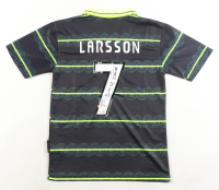 Henrik Larsson Signed Celtic F.C. Umbro Authentic Jersey Inscribed "To Sam" (JSA) at PristineAuction.com