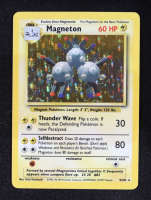 Magneton 1999 Pokemon Base #9 Holo R at PristineAuction.com
