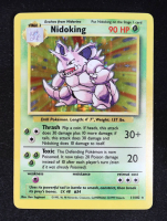 Nidoking 1999 Pokemon Baes #210 Holo R at PristineAuction.com